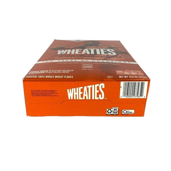 Muhammad Ali Wheaties Cereal Box Empty Limited Edition 100 Years Of Champions - Picture 6 of 7
